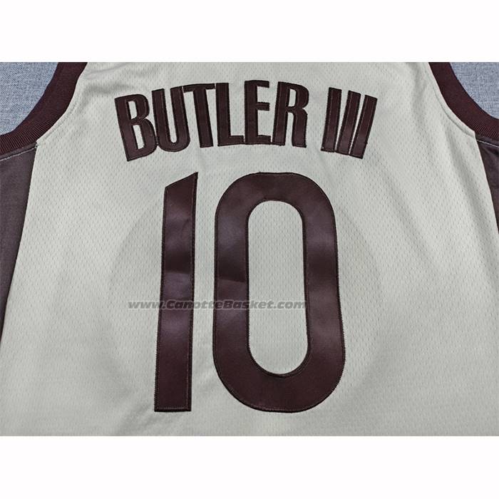Maglia Golden State Warriors Jimmy Butler Iii No 10 Citta 2025-26 Crema